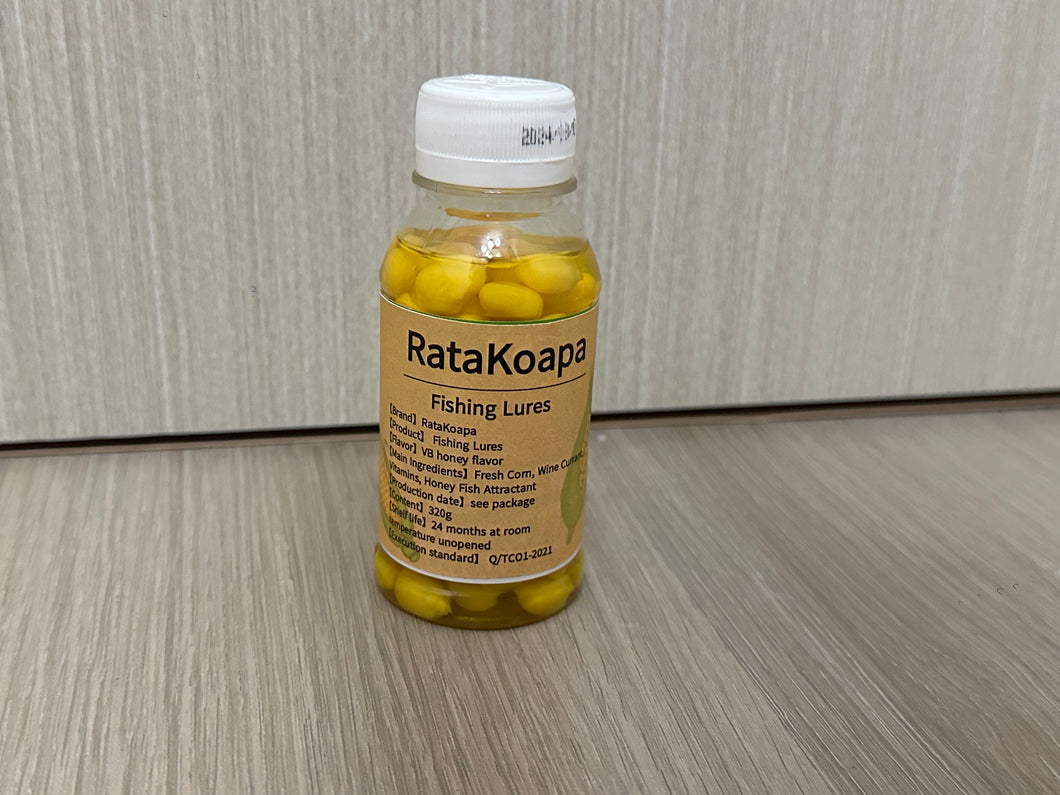 RataKoapa Fishing Sweet Tender Corn Kernels, Fishing Bait, Fishing Specialty Corn Bait