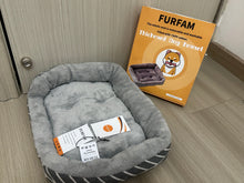 Load image into Gallery viewer, FURFAM dog kennel, four seasons universal removable and washable small dog kennel, dog bed sleeping kennel, pet kennel, winter warm pet kennel
