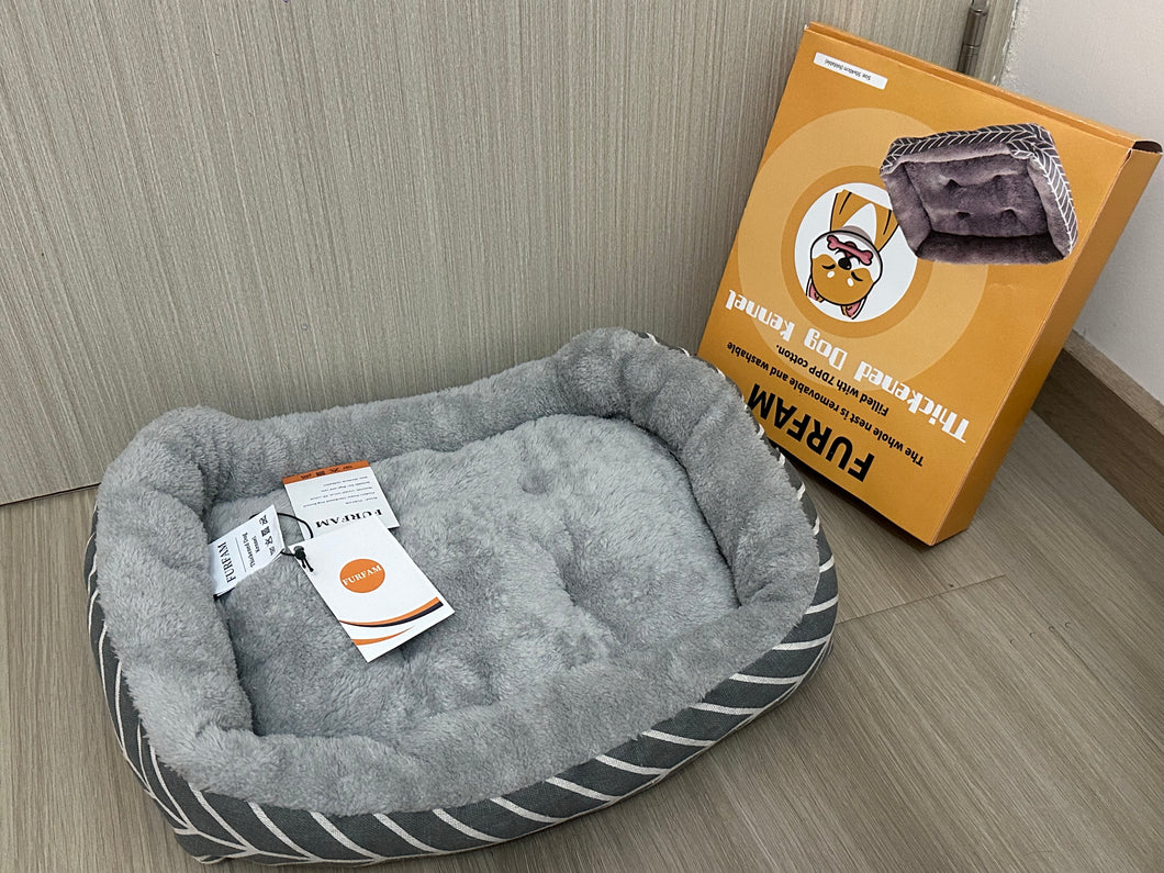 FURFAM dog kennel, four seasons universal removable and washable small dog kennel, dog bed sleeping kennel, pet kennel, winter warm pet kennel
