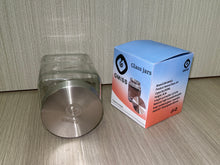 Load image into Gallery viewer, GM GMISS Glass Large Caliber Storage Jar, Square Glass Bottle for Dry Grocery and Tea, Stale Sealed Jar, Food Grade Organizer
