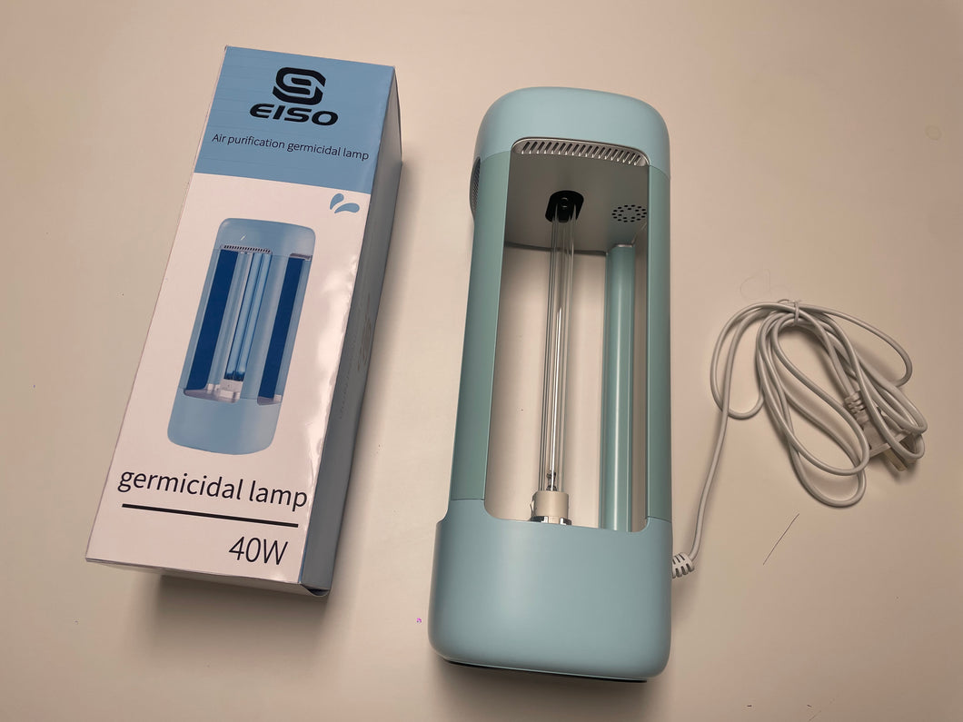 EISO Air Purification Germicidal Lamp, Indoor Disinfection and Mite Removal Portable UV Lamps