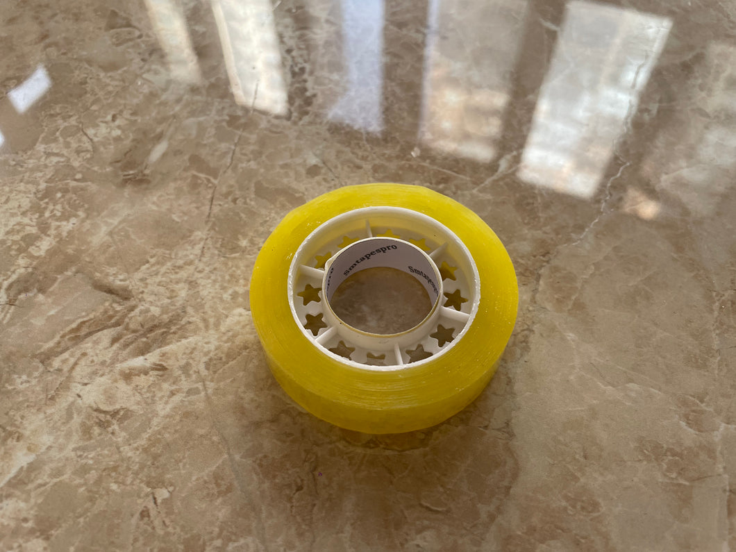 Smtapespro Clear Tape, Plastic High Tack Single Sided Tape, Packaging Tape, Courier Packing Tape