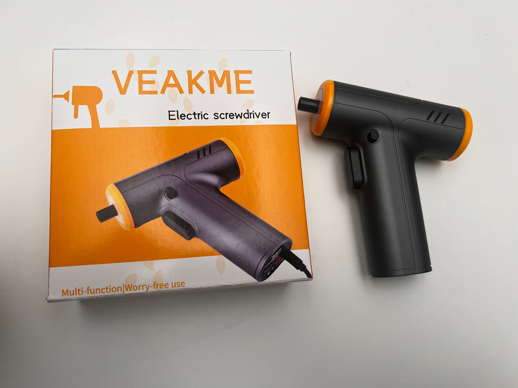 VEAKME electric screwdriver, multifunctional household hardware tools, home maintenance daily electric screwdriver