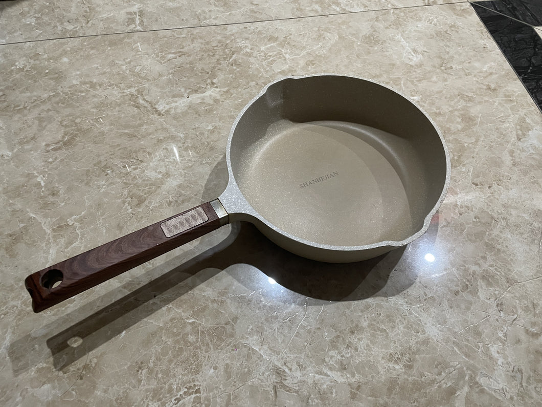 SHANHEJIAN instant noodle pot, small cooking pot, household stainless steel double ear soup pot, instant noodle ramen pot