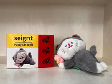 Load image into Gallery viewer, seignt plush cat,cute cat doll plush toys,kitten pillow plush toys,gifts for kids girls

