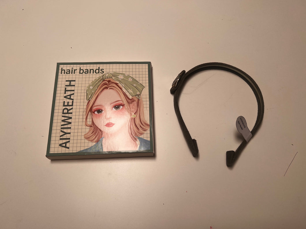 AIYIWREATH hair bands, women's high-class hair accessories, fashionable and versatile temperament model hair bands