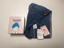 Load image into Gallery viewer, Tovrinala shower cap, new water-absorbent and quick-drying shower cap for washing hair, cute head wrap shower cap
