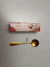 Load image into Gallery viewer, Finecule Coffee Spoon,Stainless Steel Gold Coffee Spoon,Home Afternoon Tea Coffee Stirring Spoon,High Quality ins Coffee Spoon
