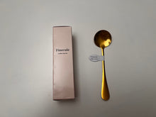 Load image into Gallery viewer, Finecule Coffee Spoon,Stainless Steel Gold Coffee Spoon,Home Afternoon Tea Coffee Stirring Spoon,High Quality ins Coffee Spoon
