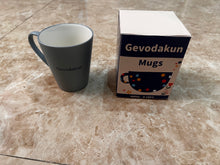Load image into Gallery viewer, Gevodakun Mug, Household Large Capacity Ceramic Mug, Office Coffee Mug, Simple Matte Frosted Mug
