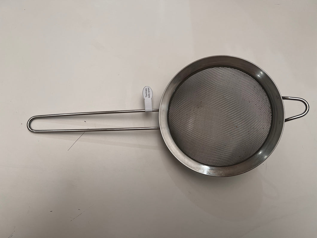 Tovrinala colander, 304 stainless steel mesh colander, soymilk juice strainer, oil filtration mesh sieve for leavings