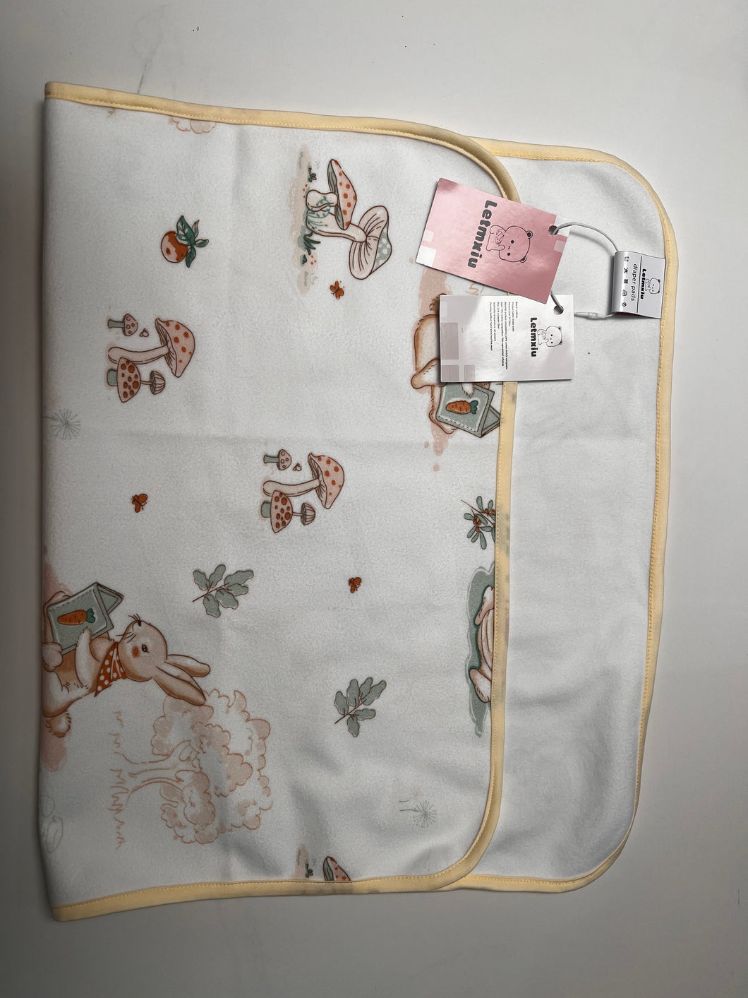 LetMxiu diaper pads, baby changing mattresses, cotton a diaper pads, waterproof breathable diaper pads