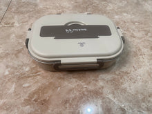 Load image into Gallery viewer, Mypatgogo Stainless Steel Insulated Lunch Box, Worker Lunch Box, Microwave Heatable Adult Large Capacity Bento Lunch Box with Rice
