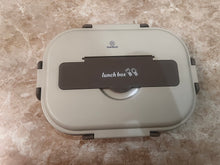 Load image into Gallery viewer, Mypatgogo Stainless Steel Insulated Lunch Box, Worker Lunch Box, Microwave Heatable Adult Large Capacity Bento Lunch Box with Rice
