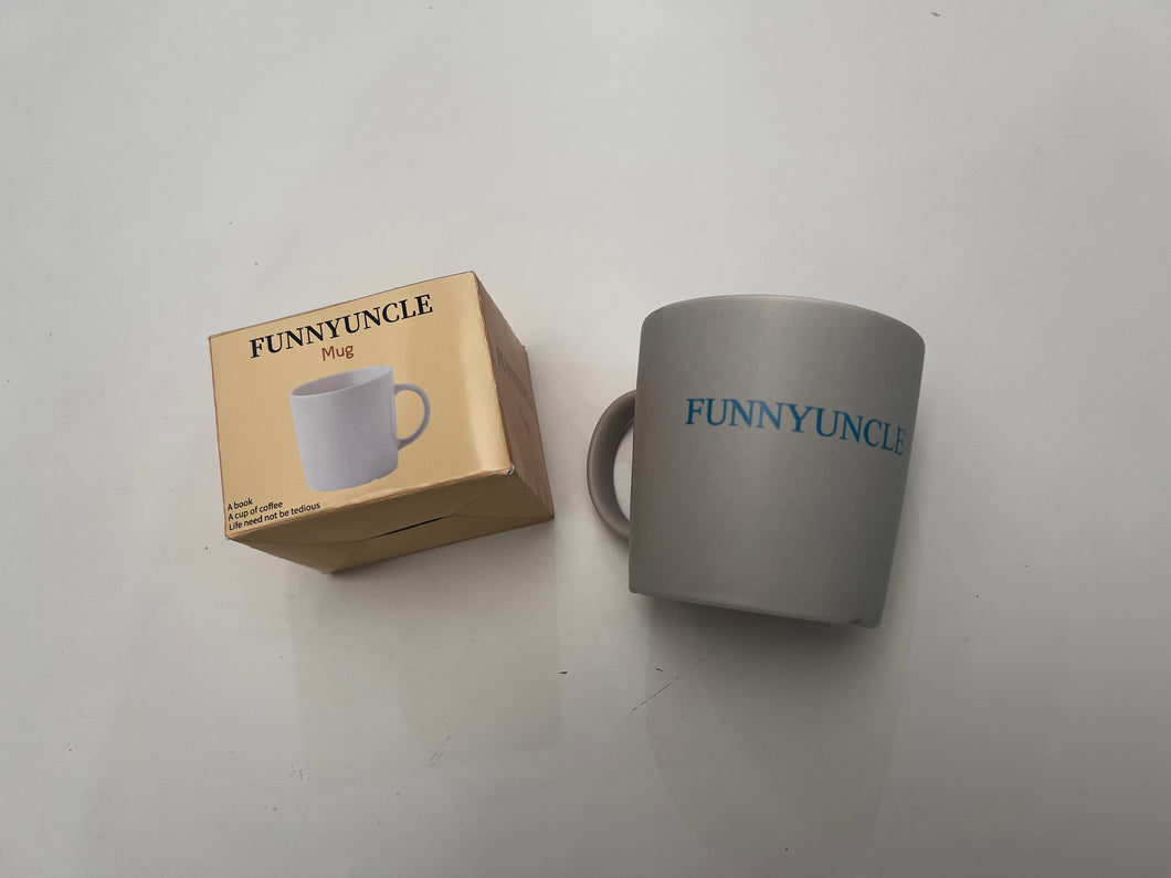 FUNNYUNCLE mug, Scandinavian simple ceramic mug, home drinking cup coffee cup, ins couple mugs