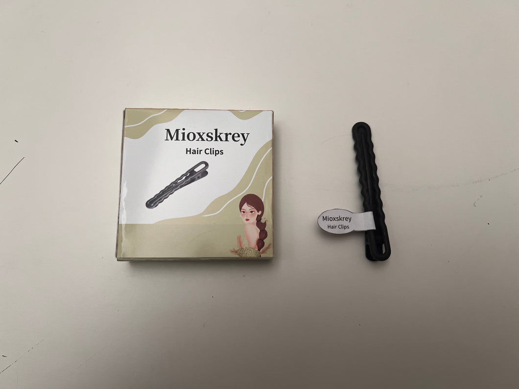 Mioxskrey Hair Clips, Metal Hair Clips Side One Clip, Girl's Bangs Clip Broken Hair Duckbill Clip, Wash Makeup Clip