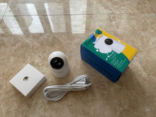 Load image into Gallery viewer, Nanshiba Webcam,Indoor Surveillance 360 Degree Monitor Head,Home Remote Monitor,Cell Phone Wireless HD Night Vision Camera
