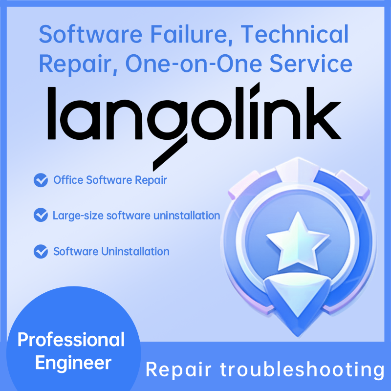 langolink computer maintenance software, repair faults, office graphics remote online troubleshooting problems, DLL file repair difficulties