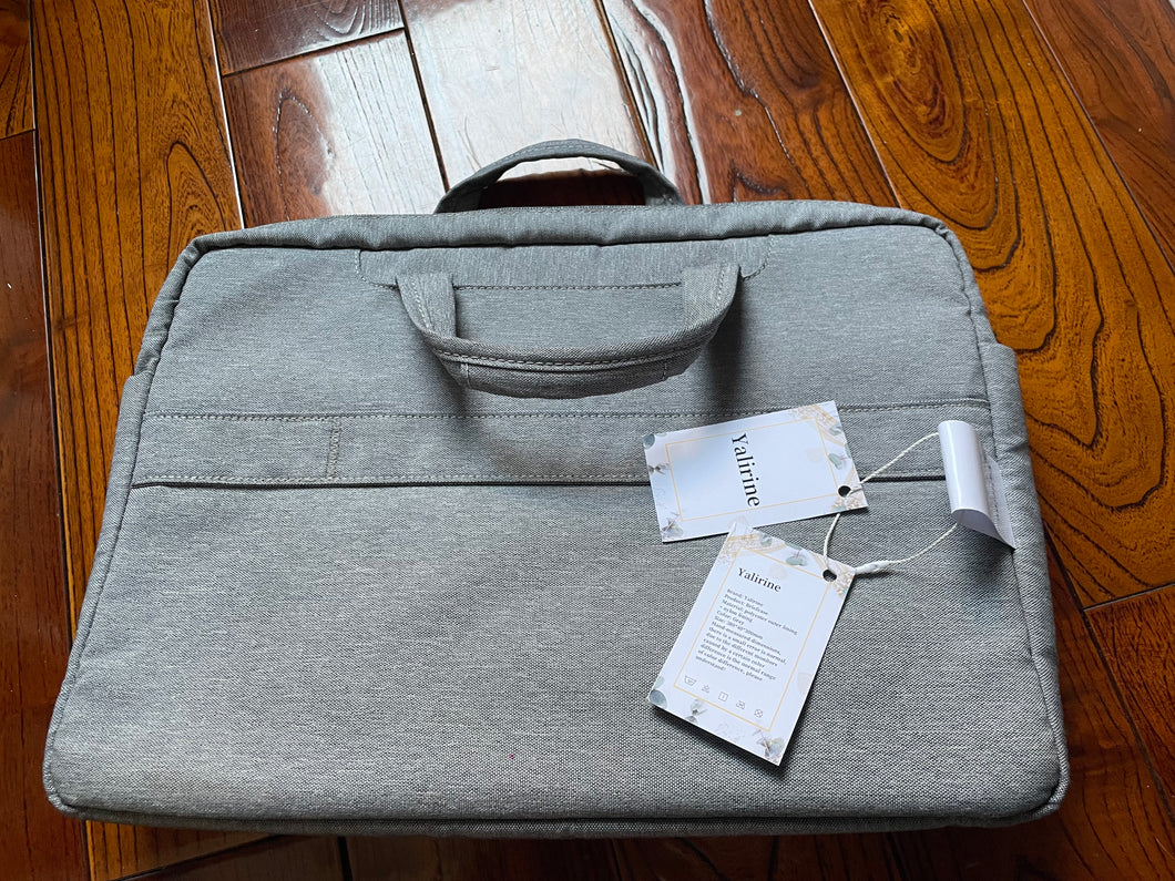 Yalirine Handheld Briefcase, Business Oxford Canvas Open Conference File Bag, Training File Bag, Portfolio