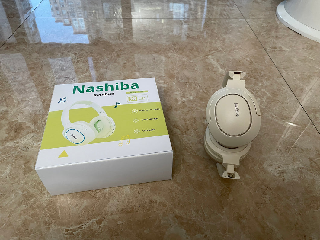 Nashiba Wireless Headphones,Smart Noise Canceling Immersive Headphones,Headphones