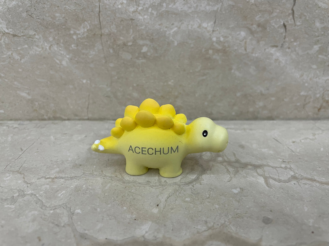 ACECHUM Cartoon cute simulation dinosaur model, animal toys, micro-sized animals, animal ornaments dolls
