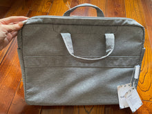 Load image into Gallery viewer, Yalirine Handheld Briefcase, Business Oxford Canvas Open Conference File Bag, Training File Bag, Portfolio
