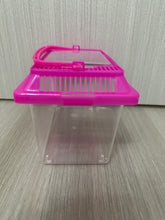 Load image into Gallery viewer, Hbazzor Flip Lid Plastic Box, Lift Lid Crisper Box, Movable Lid Storage Transparent Plastic Box, Half Open Folding Lid Product Display Case
