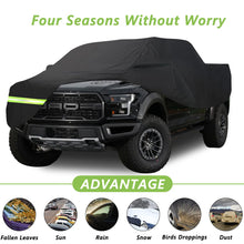 Load image into Gallery viewer, YIXIND Waterproof Car Covers for Ford F150 F250 F350 Raptor Pickup Truck Super Crew Cab 5FT- 8FT Long Bed Box Truck 190T Covers Customer Fit 100% Waterproof Windproof Strap &amp; Double Door Zipper
