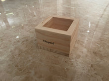 Load image into Gallery viewer, Uhopned Wooden Box, Wooden Box Without Lid, Solid Wooden Crate, Rectangular Desktop Miscellaneous Storage Wooden Boxes
