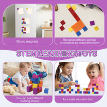 Load image into Gallery viewer, Vexolite Magnetic Building Blocks, Magnetic Blocks Multi-Color, Preschool STEM Educational Magnet Toys
