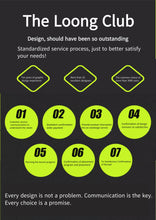 Load image into Gallery viewer, The Loong Club advertisement layout design, poster advertisement graphic production, print advertisement detail page exhibition board, brand promotion planning and publicity
