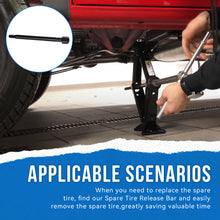Load image into Gallery viewer, SeDeplacer Spare Tire Release Bar(1PCS) Compatible with Dodge Ram Promaster Van Jack (Black)
