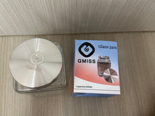 Load image into Gallery viewer, GM GMISS Glass Large Caliber Storage Jar, Square Glass Bottle for Dry Grocery and Tea, Stale Sealed Jar, Food Grade Organizer
