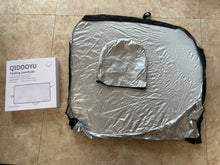 Load image into Gallery viewer, QIDOOYU car sunshade, sunscreen heat insulation sunshade, car window shades, front light panel
