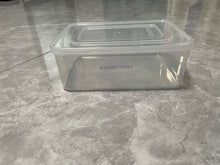 Load image into Gallery viewer, KINGLOVENT Plastic Containers, Plastic Home Storage Boxes, Clear Plastic Boxes Rectangle for Refrigerator Freezer Sealed Food Grade Kitchen Storage Boxes
