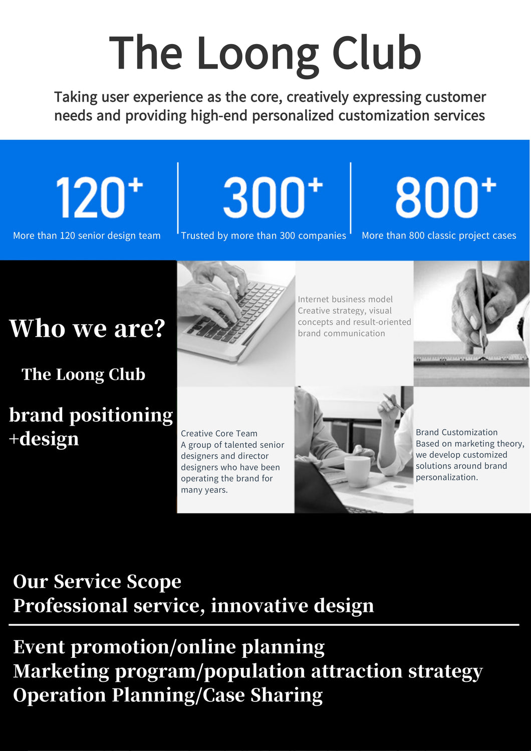 The Loong Club New Media Operation Planning, Self-media Marketing, Brand Positioning Marketing Strategy, Online Promotion Planning