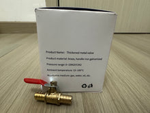 Load image into Gallery viewer, ANWUYANG truck drenchers, metal valves, thickened faucet car bleeder valve, tank bleeder valve, hand washing switch drain ball valve
