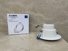 Load image into Gallery viewer, FJARDE LED Slim Downlight, 1cm Recessed Hole Light, 12W Ceiling Light, Square Panel Light, Square Grille Light
