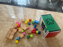 Load image into Gallery viewer, YONGJOY Early Learning Educational Large Wooden Blocks, Toy Blocks, Math Teaching Aids Square Toy Blocks Odorless
