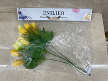 Load image into Gallery viewer, ENILIEO fake flowers, simulation flowers, dried flowers for the living room table, landscape artificial flowers, fake flowers bouquet ornaments
