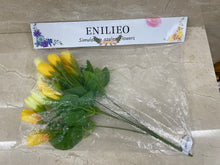 Load image into Gallery viewer, ENILIEO fake flowers, simulation flowers, dried flowers for the living room table, landscape artificial flowers, fake flowers bouquet ornaments
