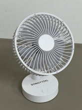 Load image into Gallery viewer, SONGYYZXL Electric Fans for Personal Use, Desk Fan, Small Portable Desktop Fan Strong Airflow, Ultra Quiet for Office/Room/Travel-Green
