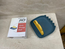Load image into Gallery viewer, JYCY Multi-functional spoon storage shelf, pot lid rack, kitchen countertop spoon storage shelf, sitting placed spatula shelf bracket
