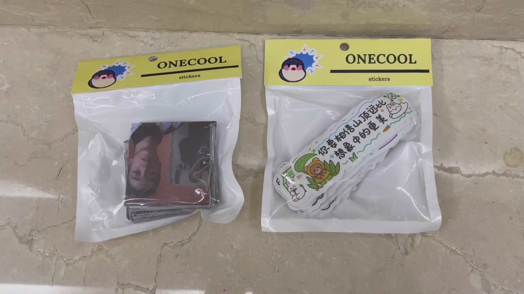 ONECOOL stickers, handbook sticker pack, cartoon stickers, stickers cartoon
