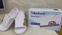 Load and play video in Gallery viewer, Nancun slippers, summer indoor slippers, home non-slip slippers, comfortable thick bottom slippers can be worn outside
