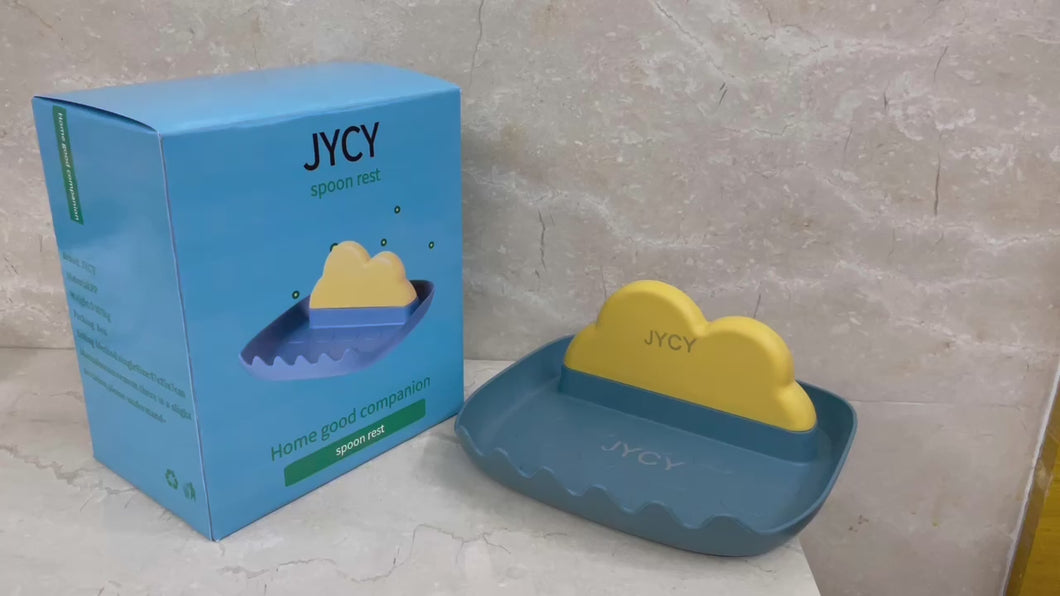 JYCY spoon rest, Japanese kitchen countertop spoon storage shelf, sit down to place spoon rest