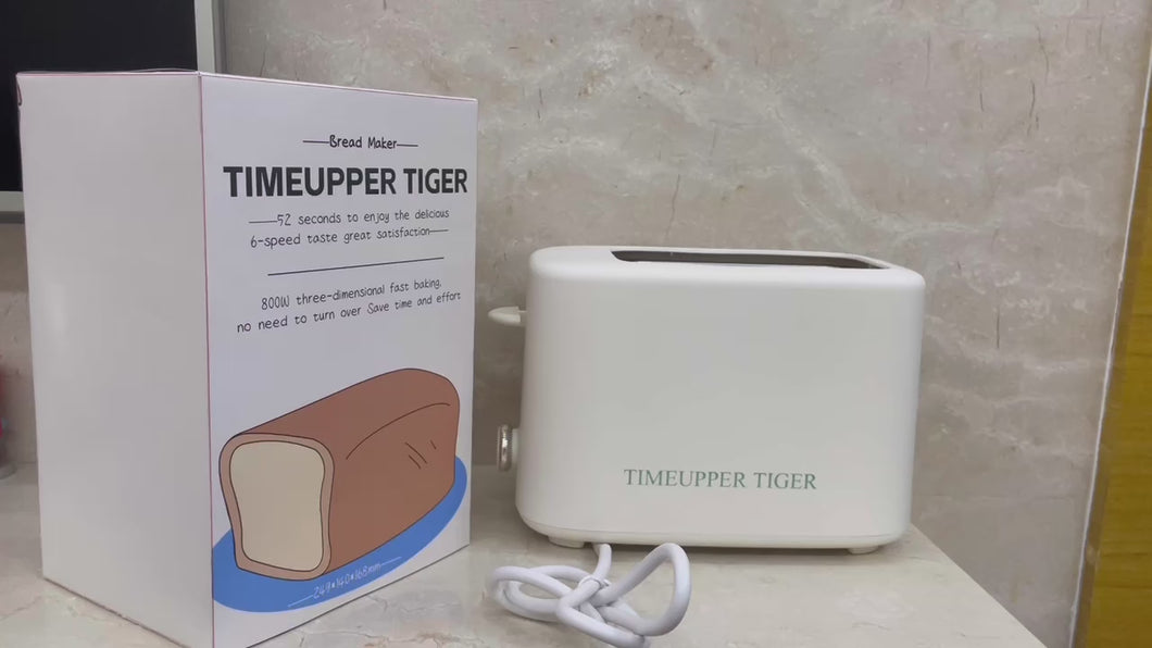 TIMEUPPER TIGER Bread Maker,Toaster,Toaster,Home Breakfast Machine,Toaster,Toast Sandwich Bread Toasters