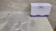 Load and play video in Gallery viewer, CTgoofy Disposable Plastic Gloves for General Use Disposable Food Prep Gloves - 100 Piece Plastic Food Safe Disposable Gloves, Food Handling, Transparent, One Size Fits Most (100 PCS）
