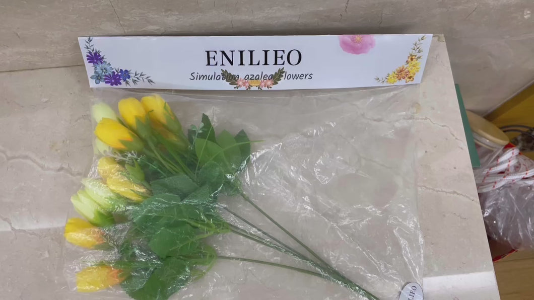 ENILIEO fake flowers, simulation flowers, dried flowers for the living room table, landscape artificial flowers, fake flowers bouquet ornaments