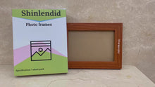 Load and play video in Gallery viewer, Shinlendid wooden photo frames, picture frames, wall picture frames, simple picture frames, photo frames

